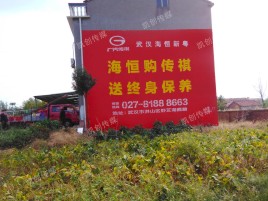 平阳墙体广告影响褪色的因素