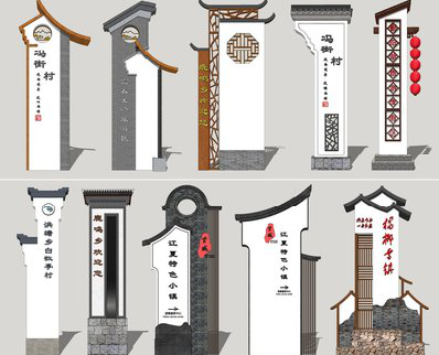 平阳美丽乡村标识标牌有哪些分类？