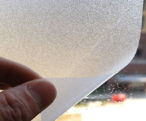 平阳玻璃门外面粘广告用什么材料好？